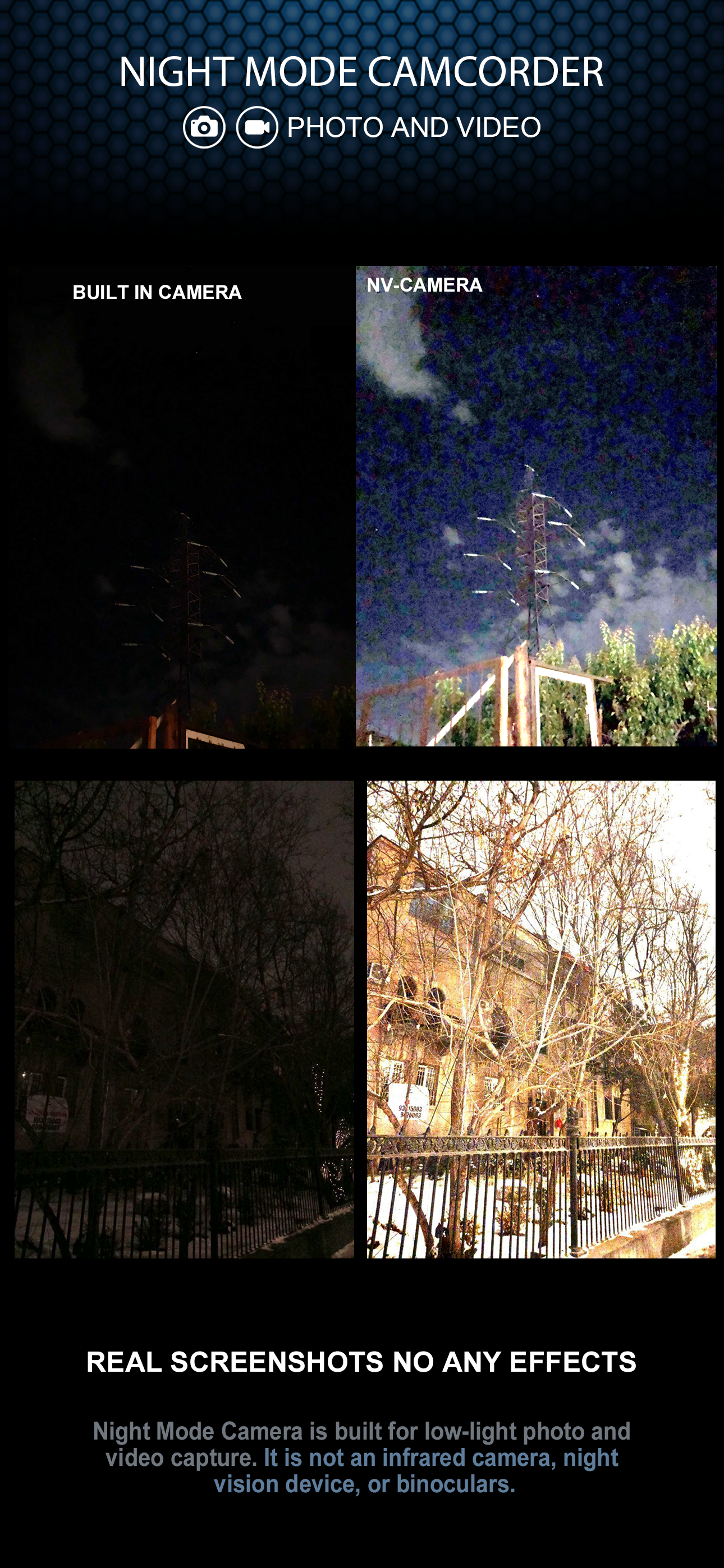 Night Mode Camera Screenshot